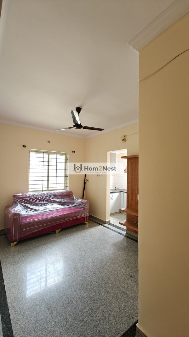 Semi Furnished 1 BHK Builder Floor for Rent in BTM Layout - view 2